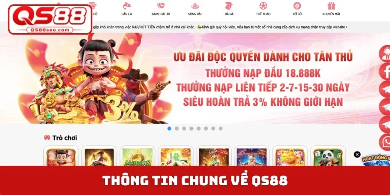 Thông tin chung về QS88